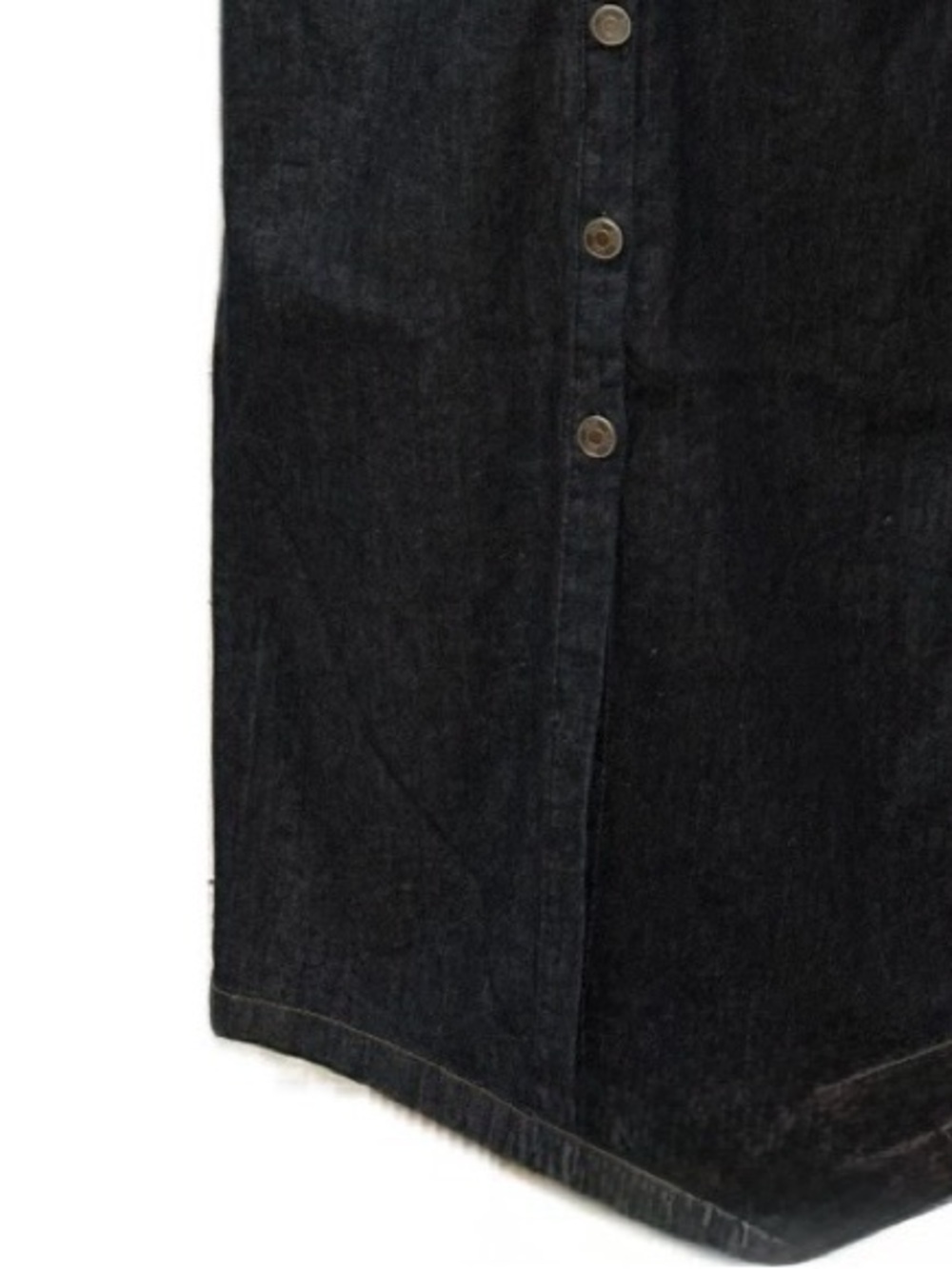 Zara NWOT Chambray Long Sleeves Shirt Dress L - Picture 4 of 7